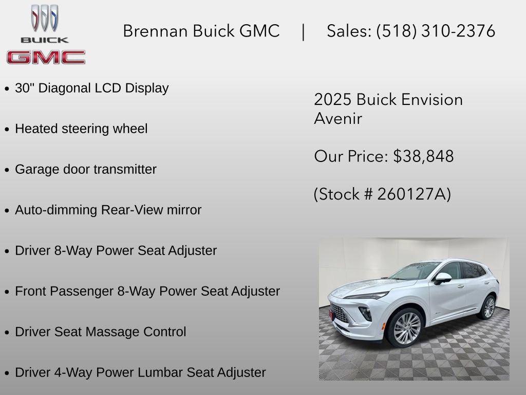 Used 2025 Buick Envision Avenir AWD/4WD image 18