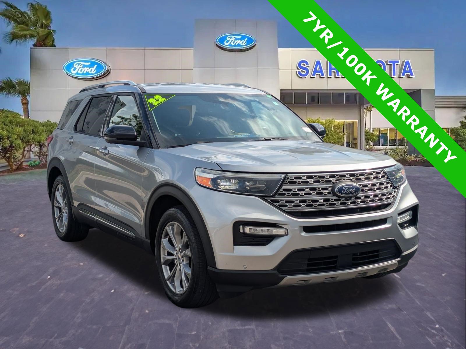 Certified 2022 Ford Explorer Limited w/ Equipment Group 301A RWD image 1