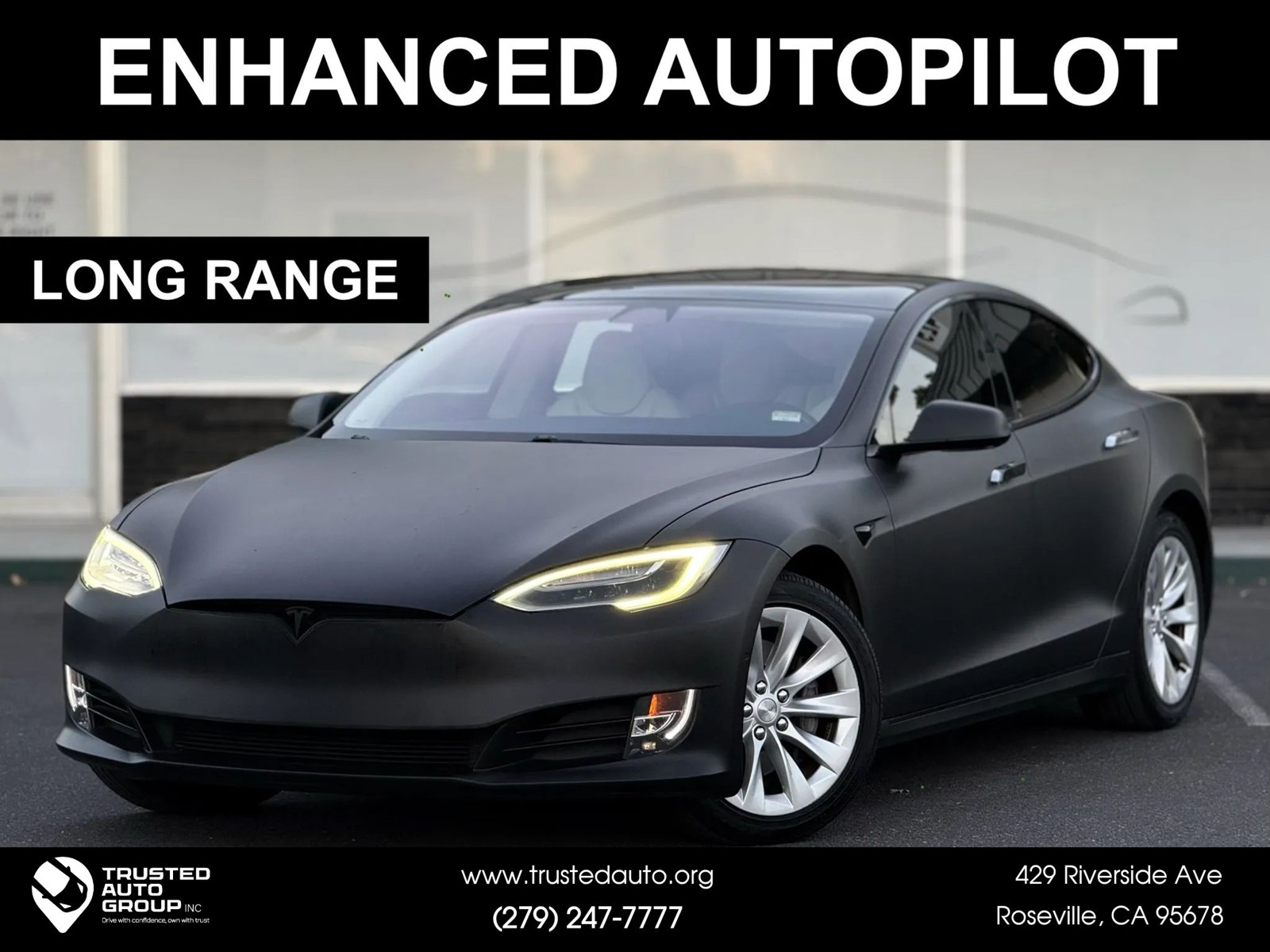Used 2019 Tesla Model S 100D AWD/4WD image 1
