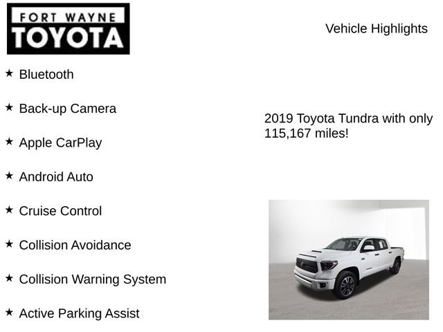 Used 2019 Toyota Tundra SR5 w/ TRD Sport Package image 7