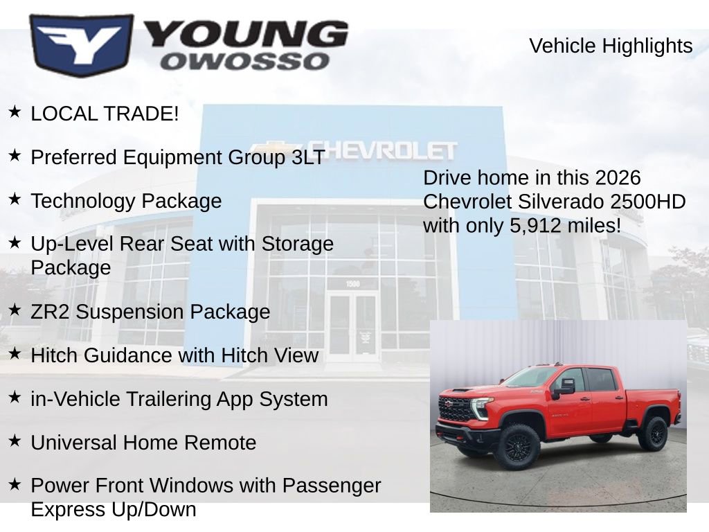 Used 2026 Chevrolet Silverado 2500 ZR2 image 7