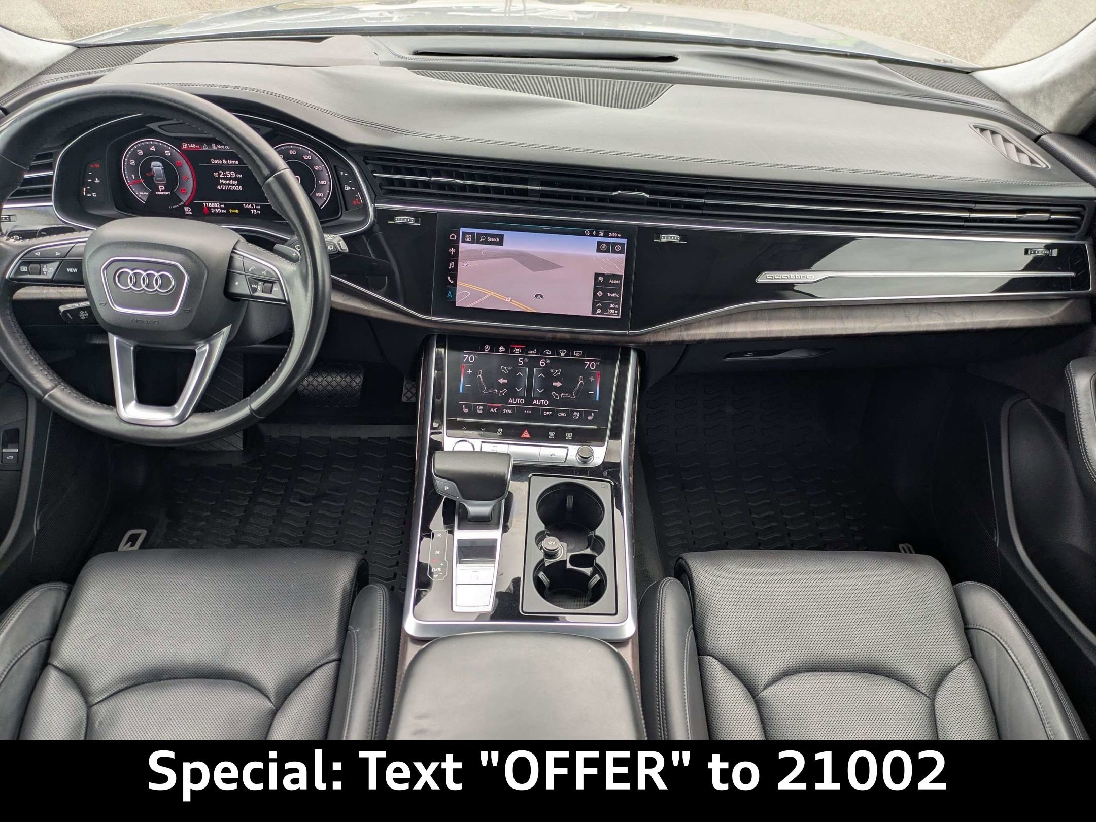 Used 2019 Audi Q8 Prestige w/ Luxury Package AWD/4WD image 16