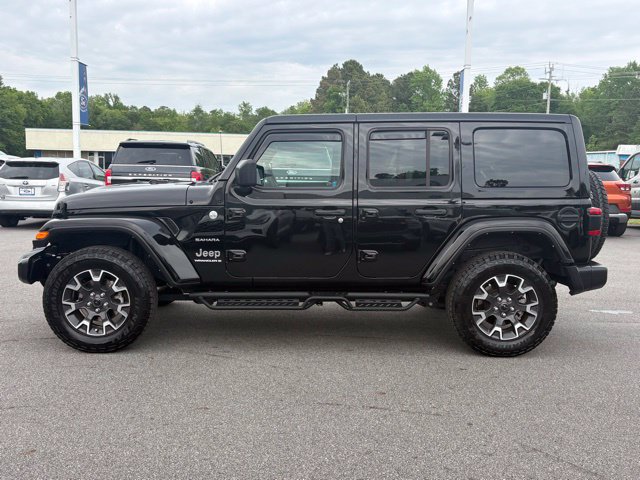 Used 2024 Jeep Wrangler Unlimited Sahara w/ Safety Group AWD/4WD image 2