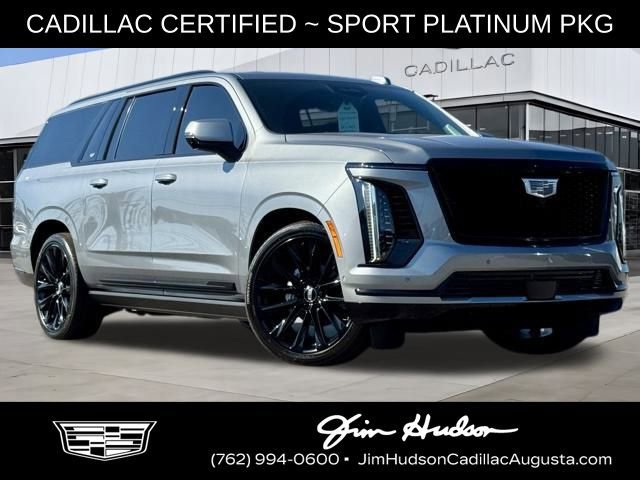 Certified 2025 Cadillac Escalade ESV Sport Platinum w/ LPO, ONYX Package