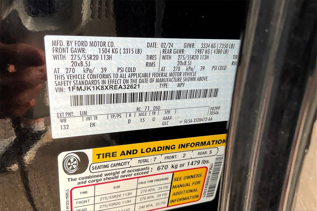 Used 2024 Ford Expedition Max Limited image 32