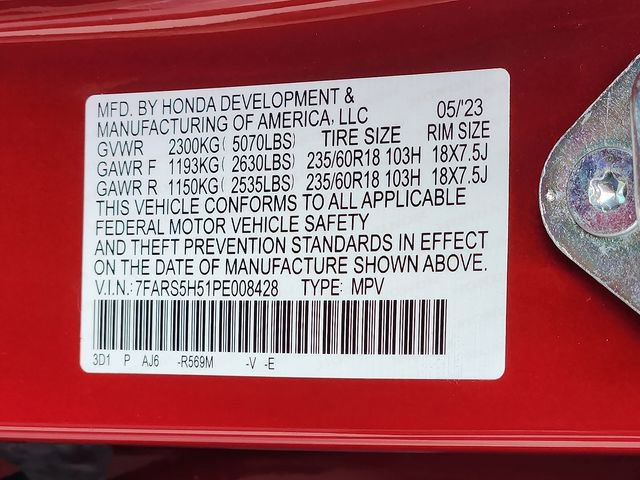 Certified 2023 Honda CR-V Sport image 27