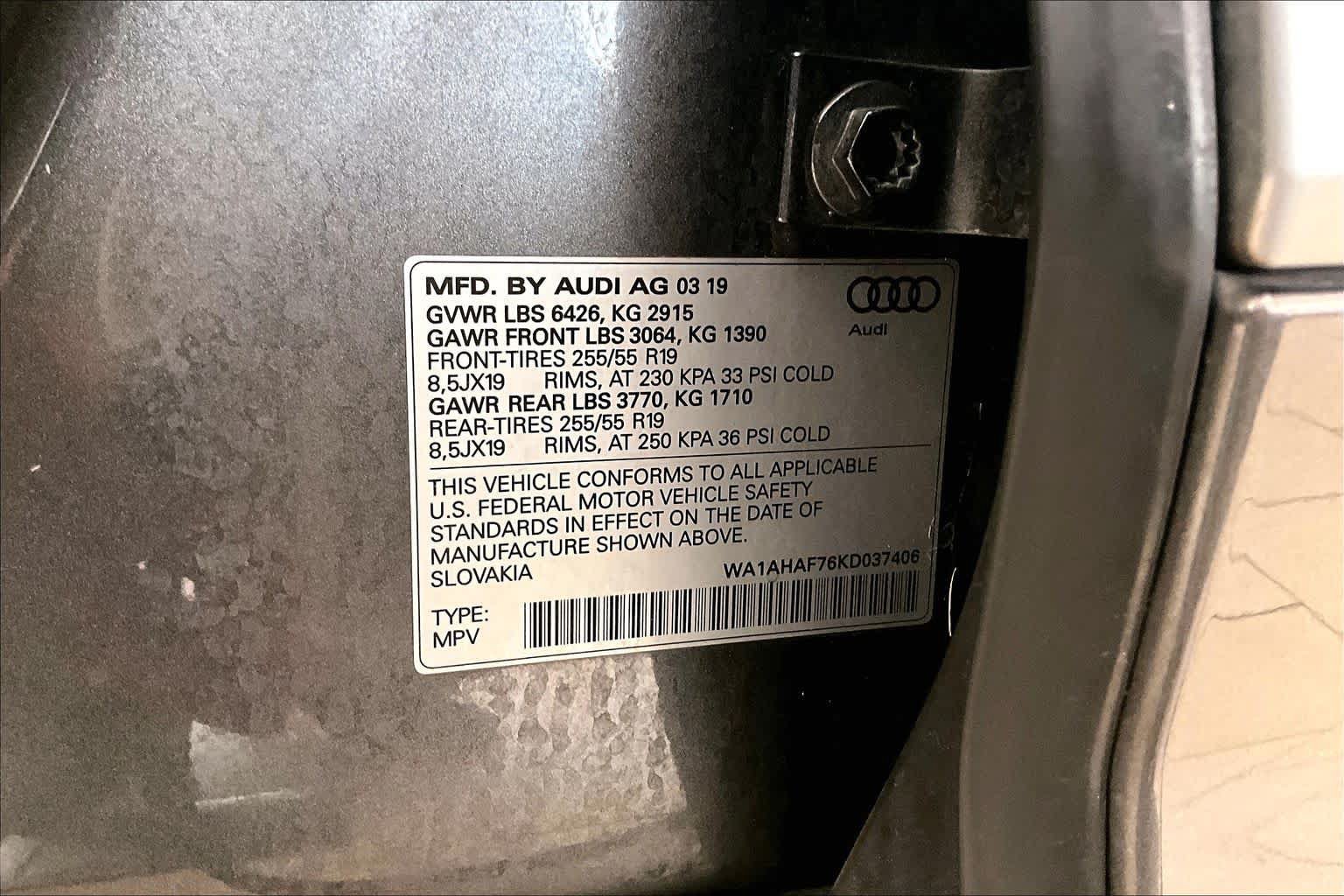 Used 2019 Audi Q7 2.0T Premium w/ Convenience Package AWD/4WD image 31