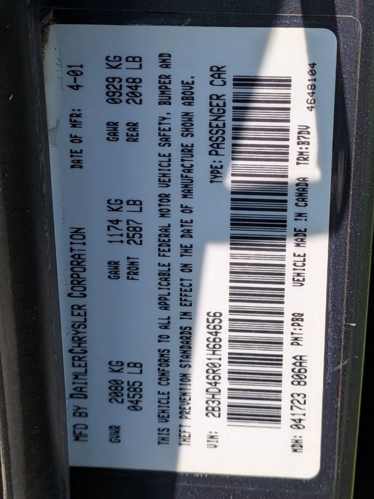 Used 2001 Dodge Intrepid SE FWD image 24