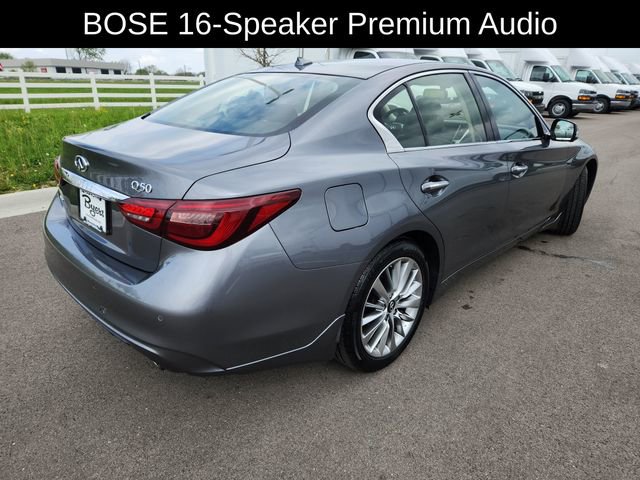 Used 2022 INFINITI Q50 Luxe w/ Cargo Package AWD/4WD image 9