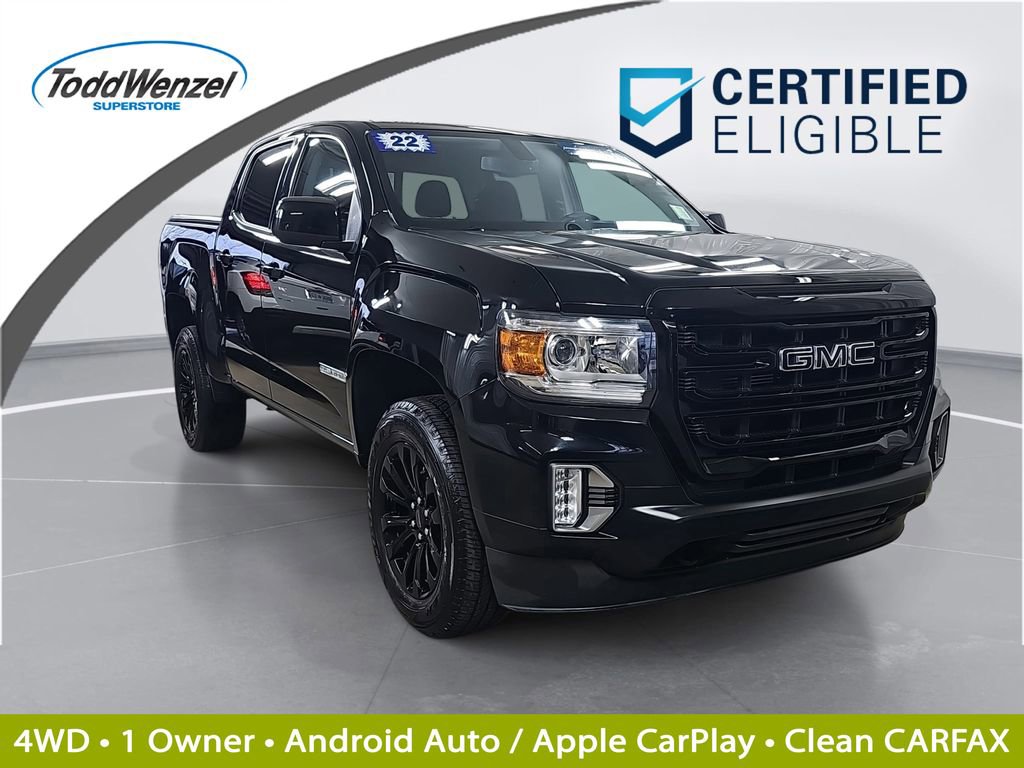 Certified 2022 GMC Canyon Elevation w/ Trailering Package image 1