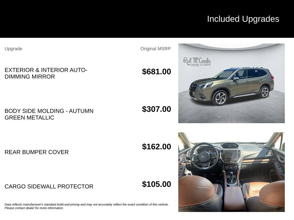Used 2023 Subaru Forester Touring AWD/4WD image 5