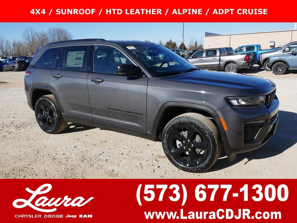 New 2026 Jeep Grand Cherokee Limited w/ Limited Altitude Package