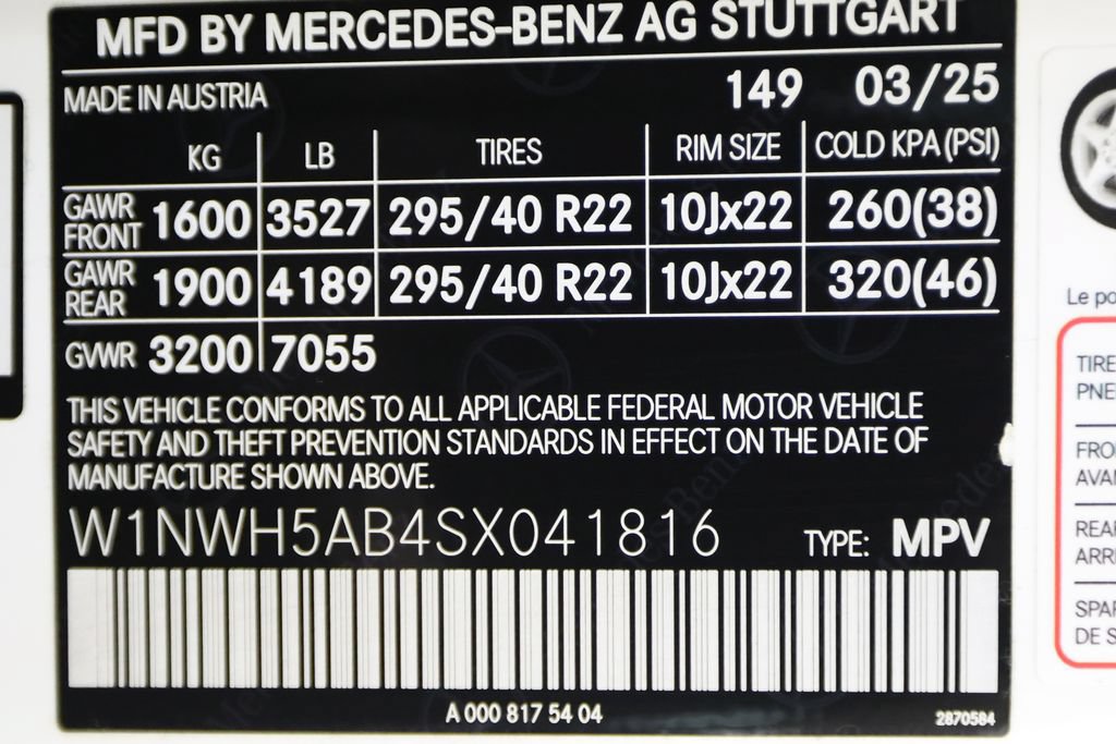 Used 2025 Mercedes-Benz G 63 AMG 4MATIC image 59