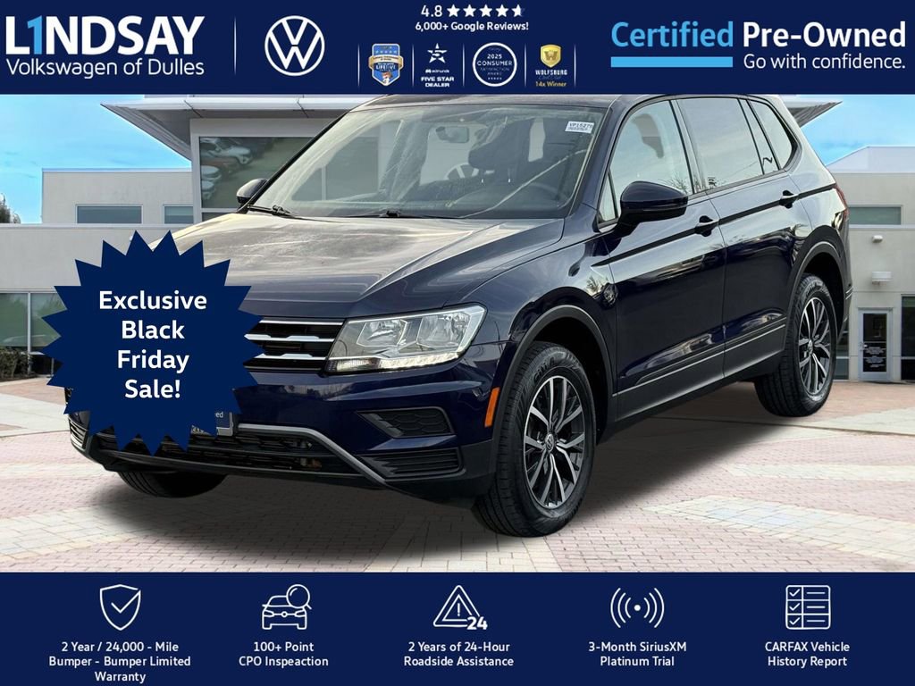 Used 2021 Volkswagen Tiguan S