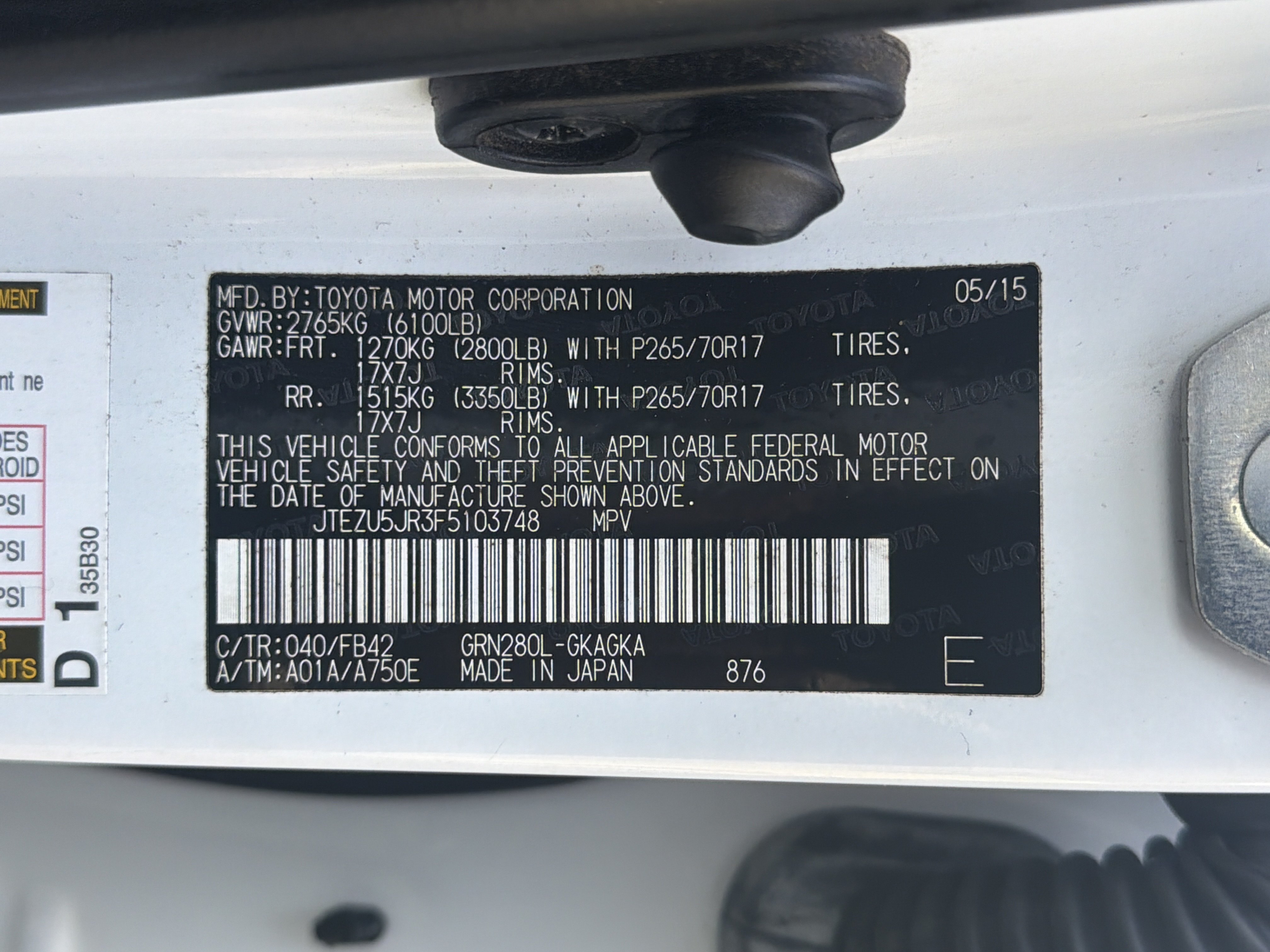 Used 2015 Toyota 4Runner SR5 RWD image 36