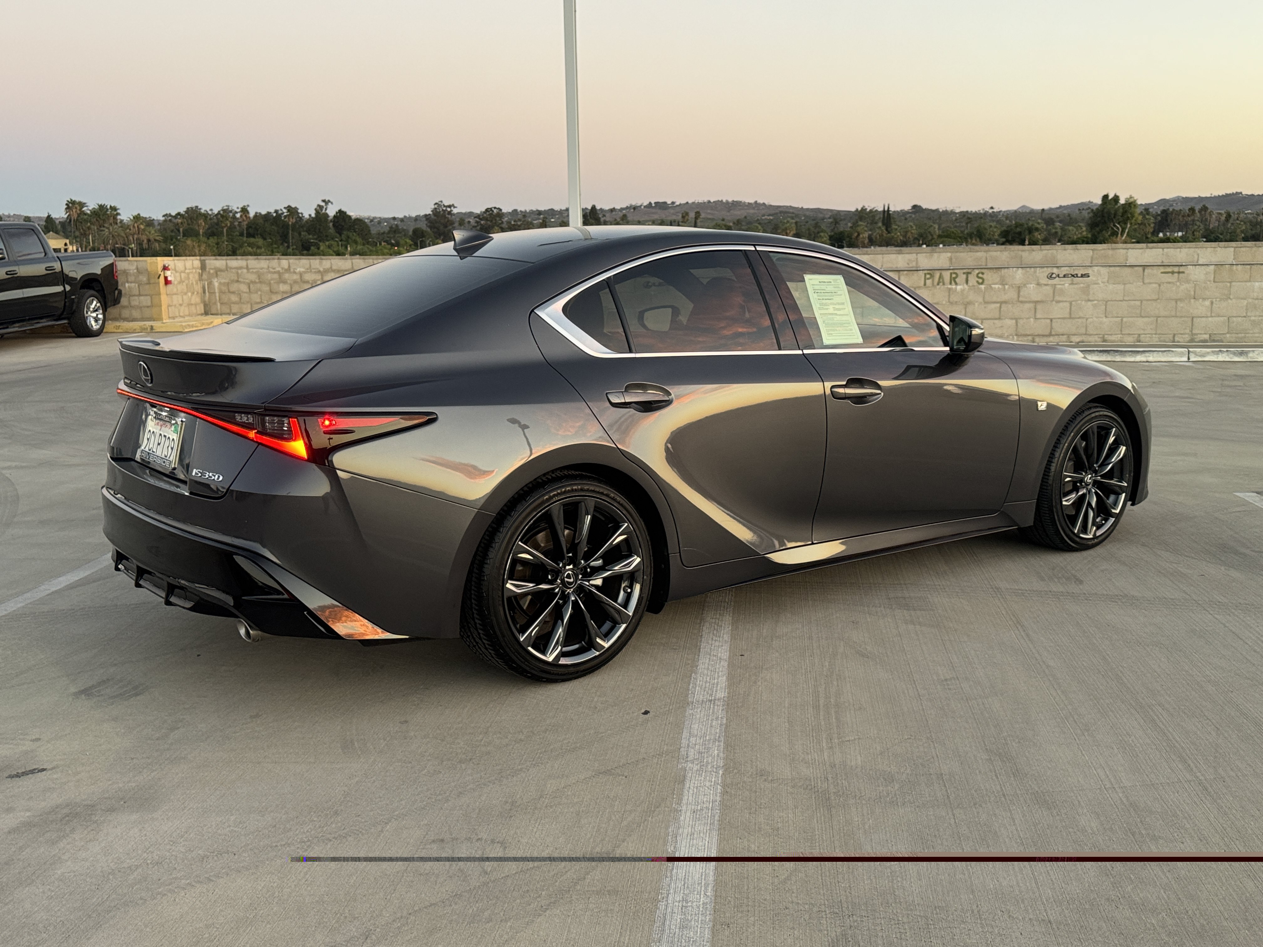 Certified 2022 Lexus IS 350 F Sport w/ Accessory Package RWD image 10