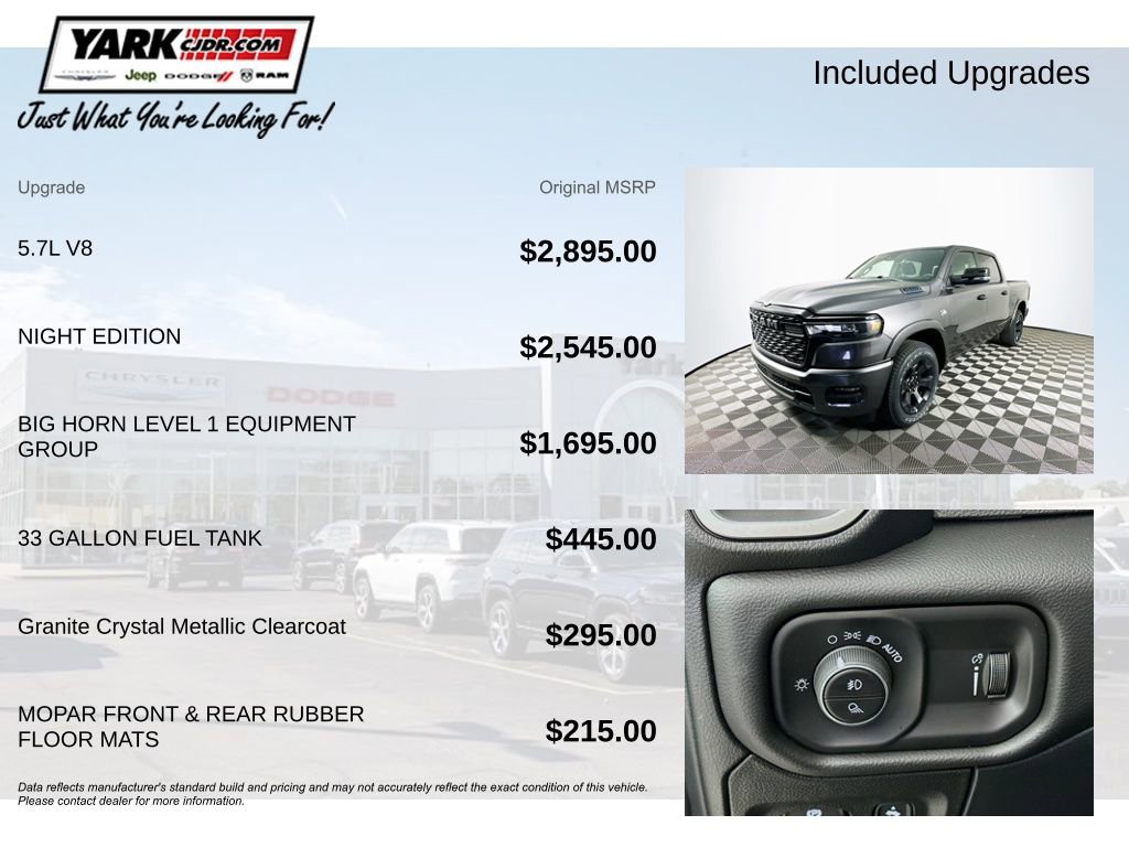 New 2026 RAM 1500 Big Horn w/ Night Edition image 3