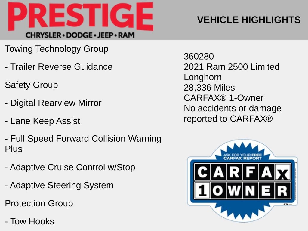 Used 2021 RAM 2500 Limited AWD/4WD image 4