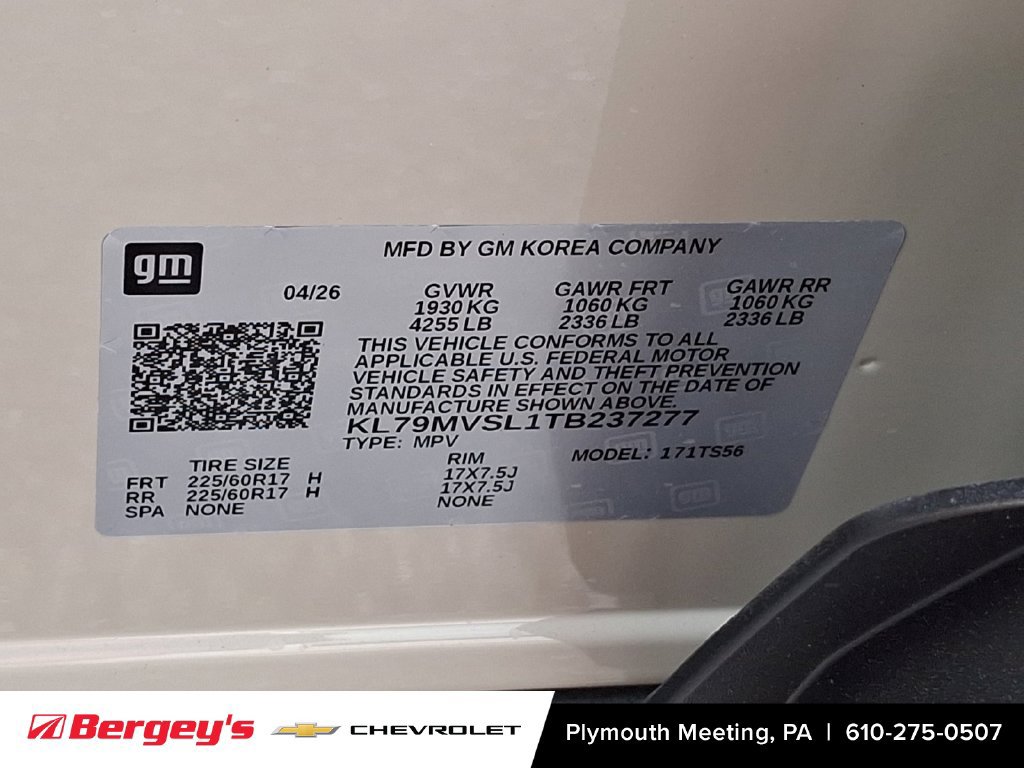 New 2026 Chevrolet TrailBlazer ACTIV w/ Convenience Package FWD image 17