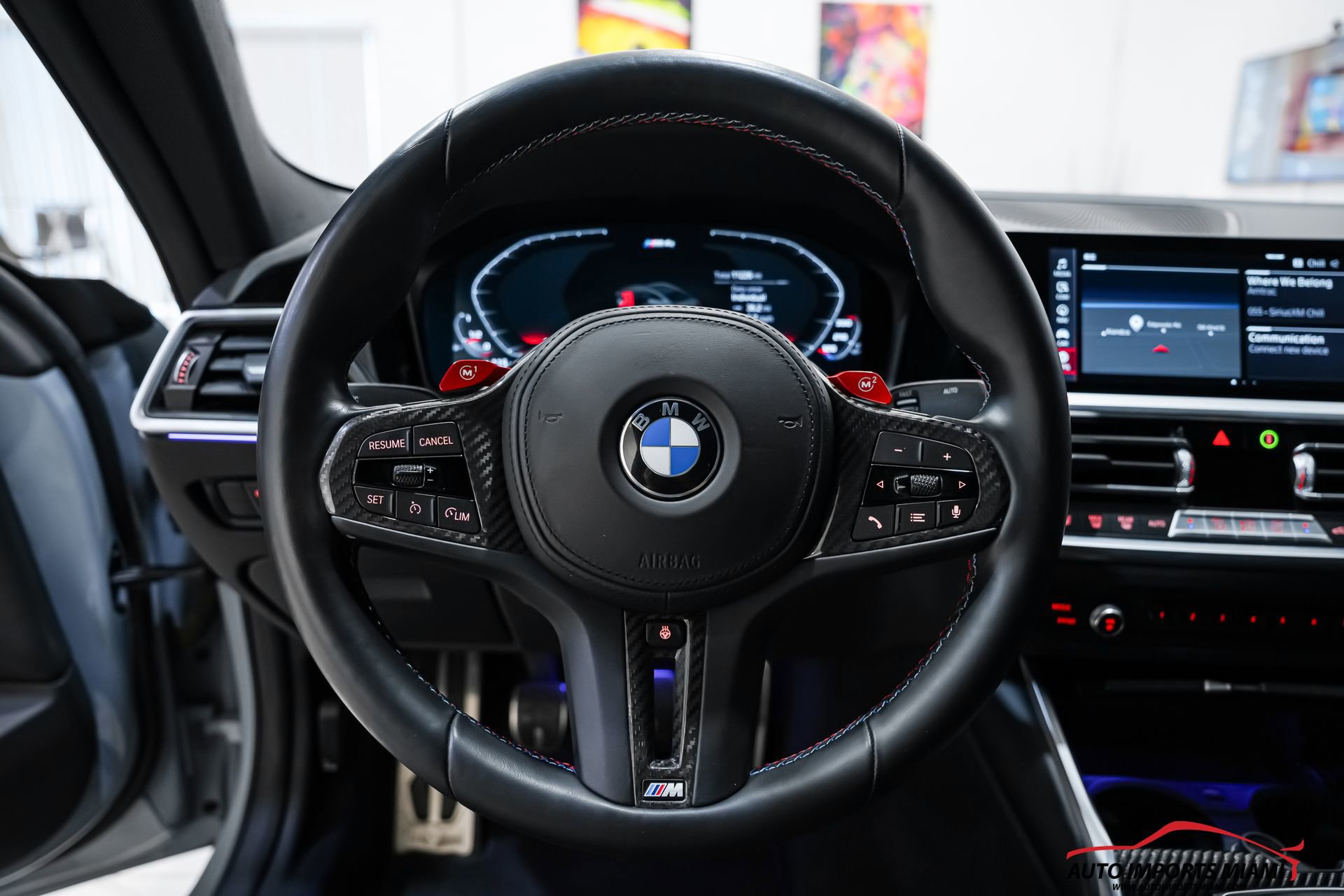 Used 2022 BMW M4 Coupe w/ M Carbon Exterior Package image 89