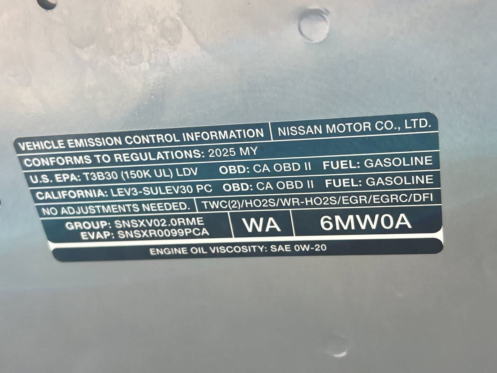 Used 2025 Nissan Sentra SV FWD image 29