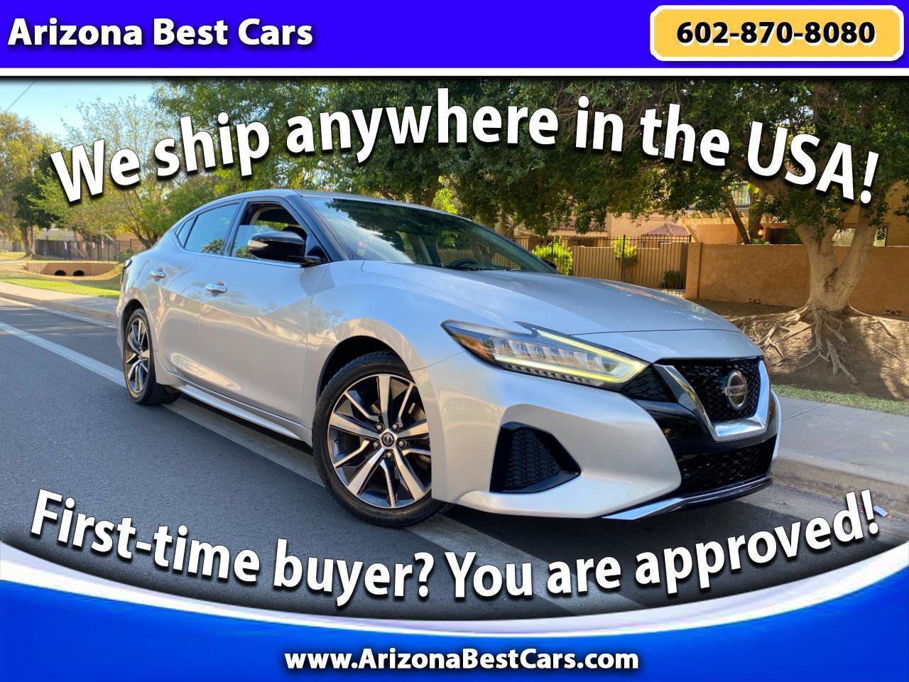 Used 2020 Nissan Maxima 3.5 SV w/ Floor Mat Group image 1