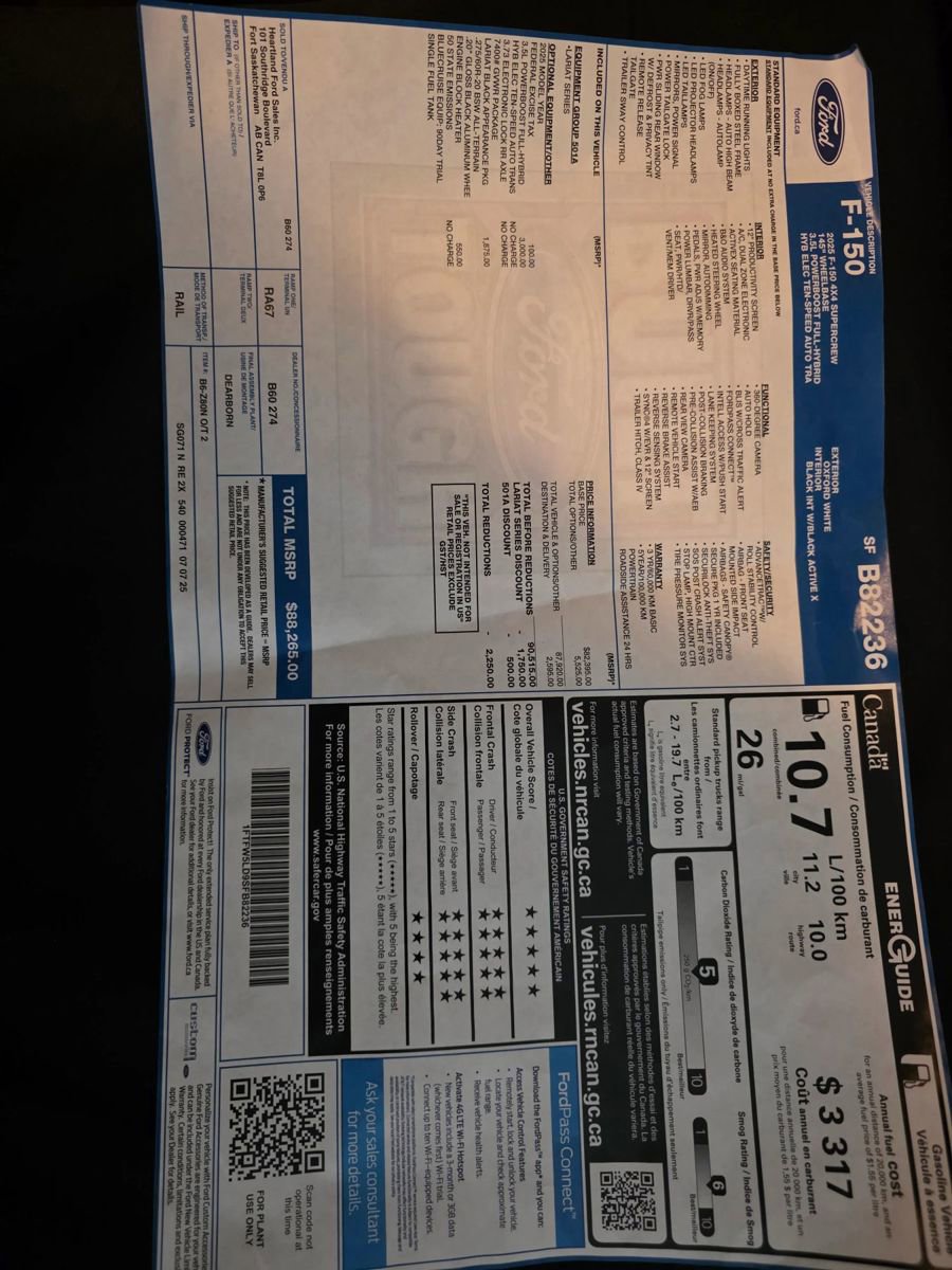 Used 2025 Ford F150 Lariat AWD/4WD image 48