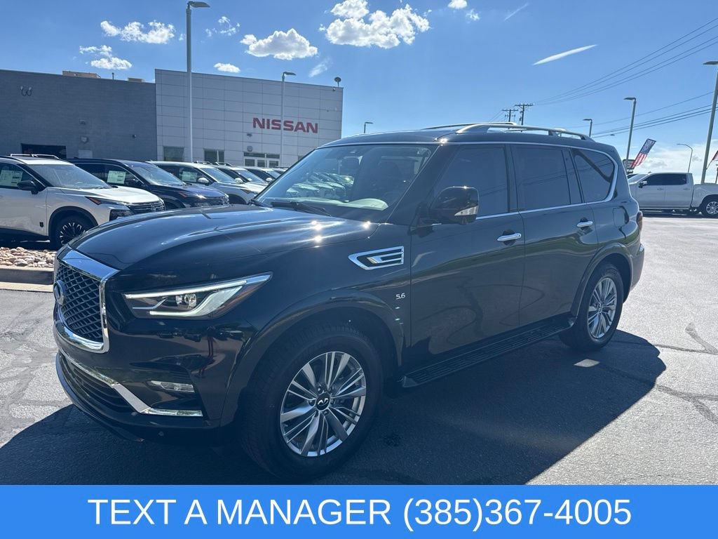 Used 2019 INFINITI QX80 Luxe w/ Cargo Package RWD image 8