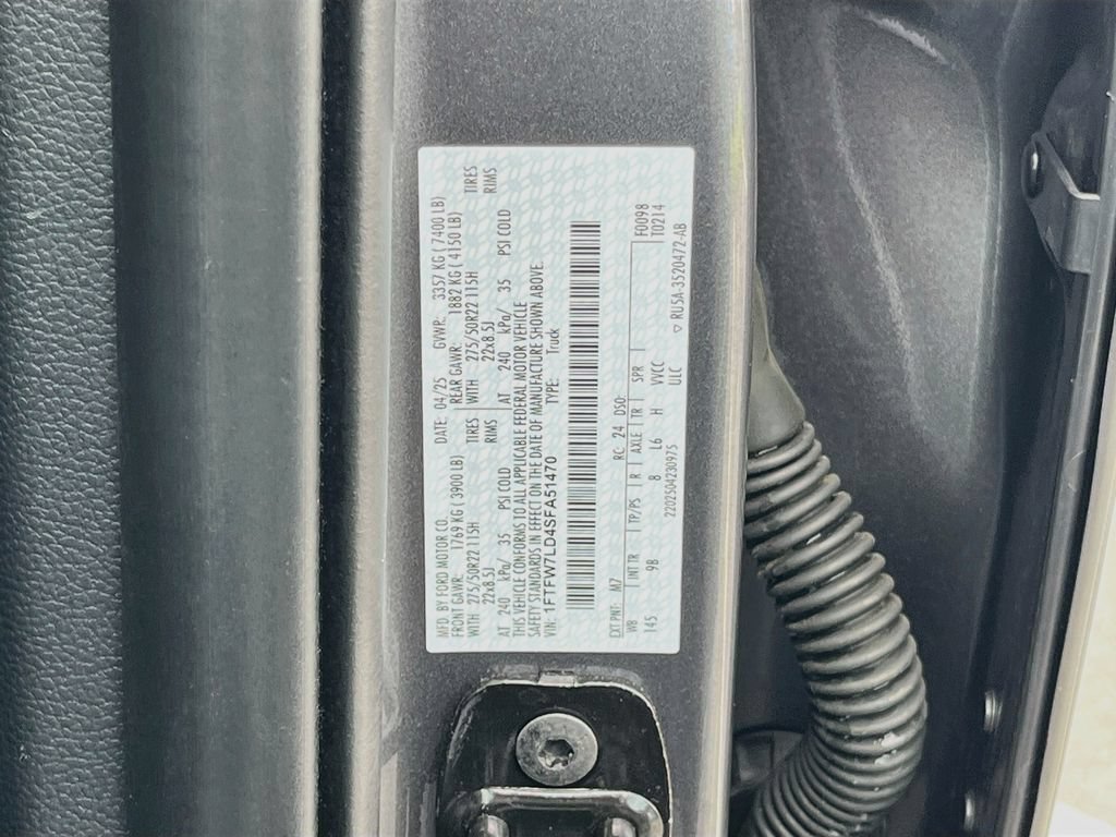 Used 2025 Ford F150 Platinum w/ Equipment Group 702A High AWD/4WD image 32