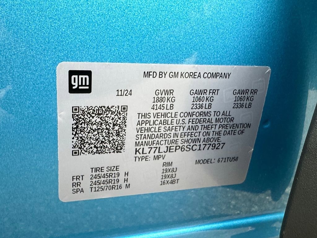 Certified 2025 Chevrolet Trax RS w/ Sunroof Package FWD image 19