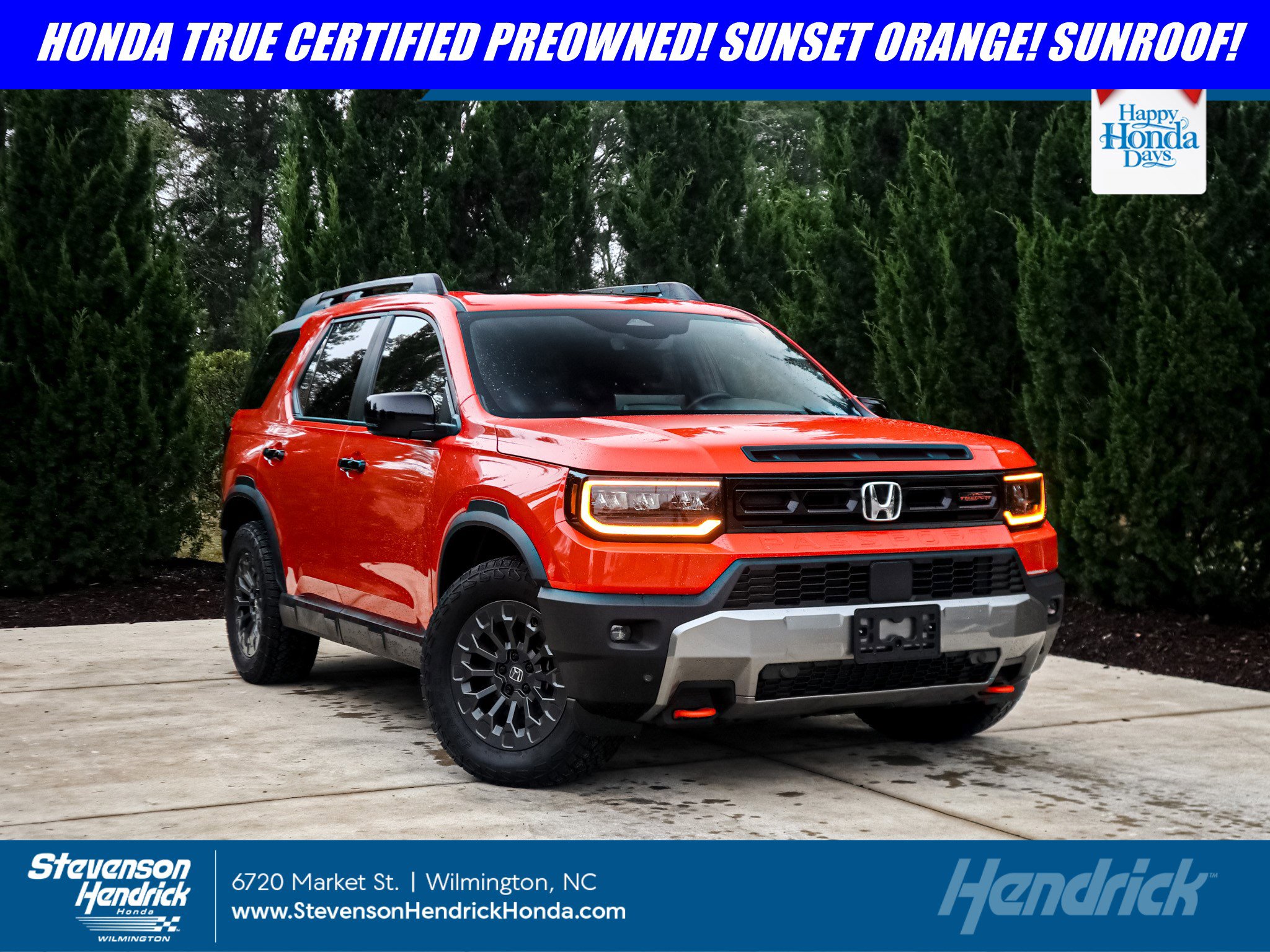 Certified 2026 Honda Passport TrailSport