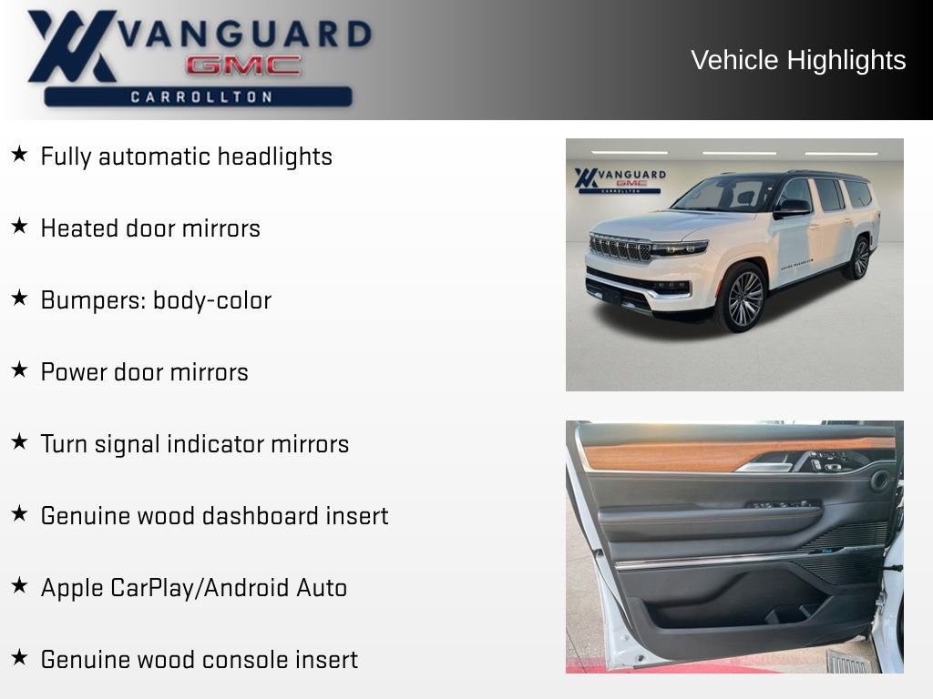 Used 2024 Jeep Grand Wagoneer L Series III image 21