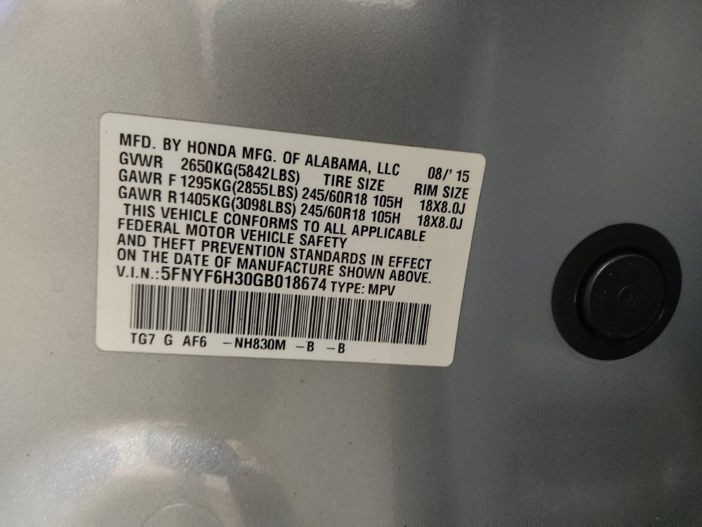 Used 2016 Honda Pilot EX image 33