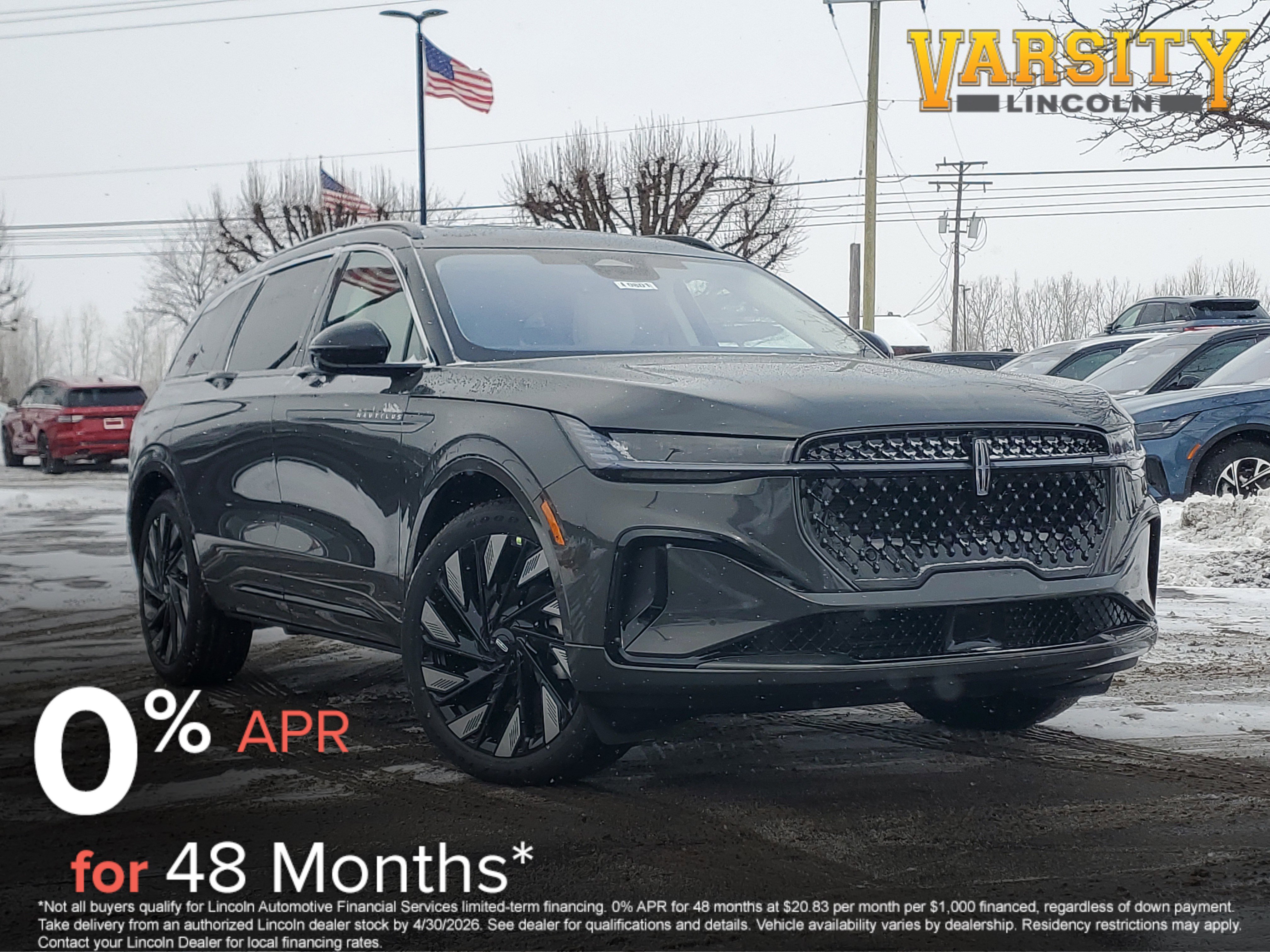 New 2026 Lincoln Nautilus Black Label w/ Jet Appearance Package