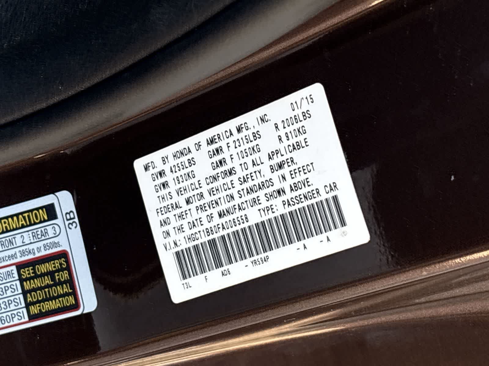 Used 2015 Honda Accord EX-L image 25