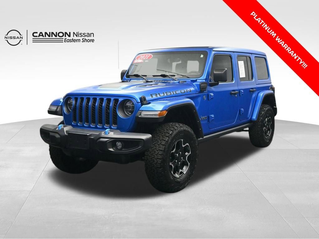 Used 2021 Jeep Wrangler Unlimited Rubicon 4xe w/ Cold Weather Group