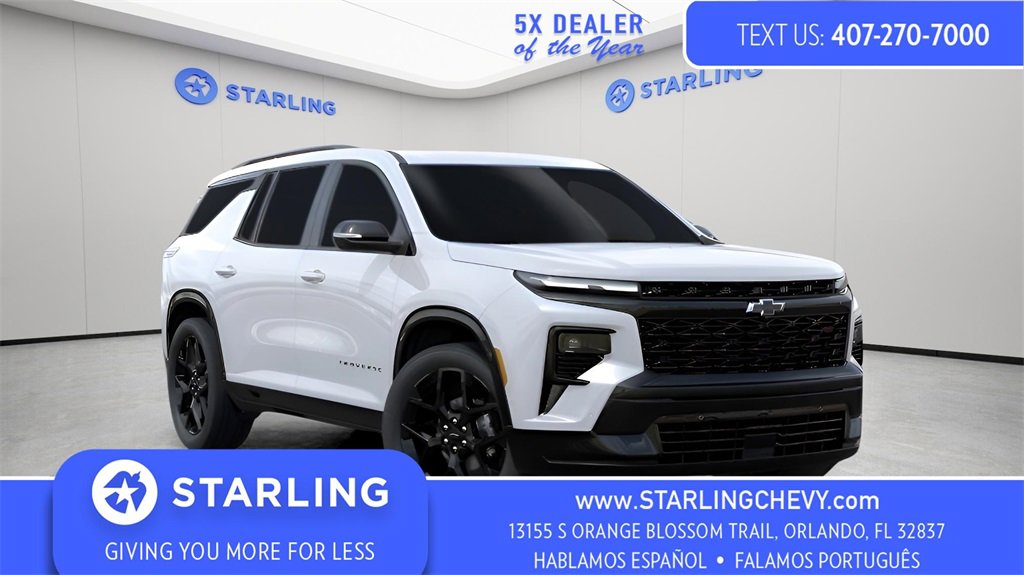 New 2026 Chevrolet Traverse RS image 1