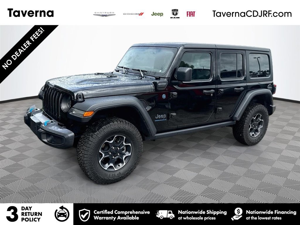 Certified 2023 Jeep Wrangler Unlimited Rubicon 4xe w/ Cold Weather Group