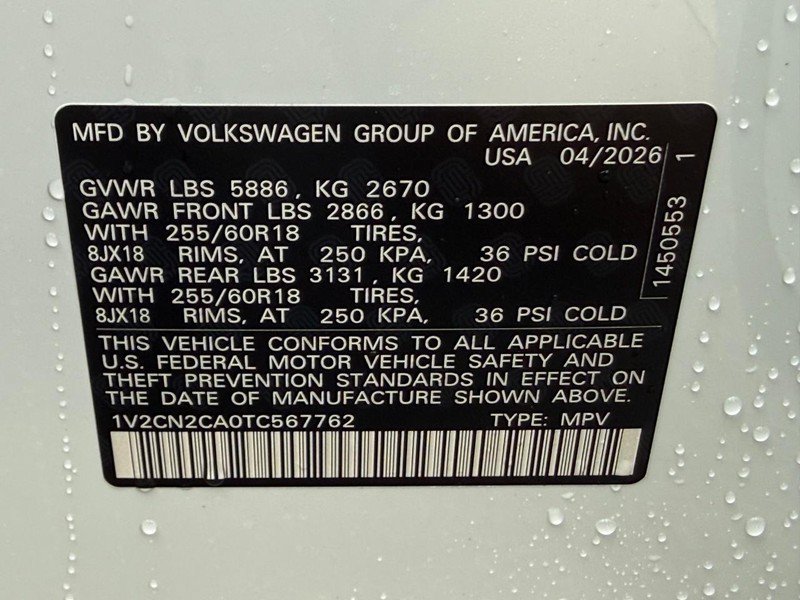 New 2026 Volkswagen Atlas Peak Edition AWD/4WD image 17