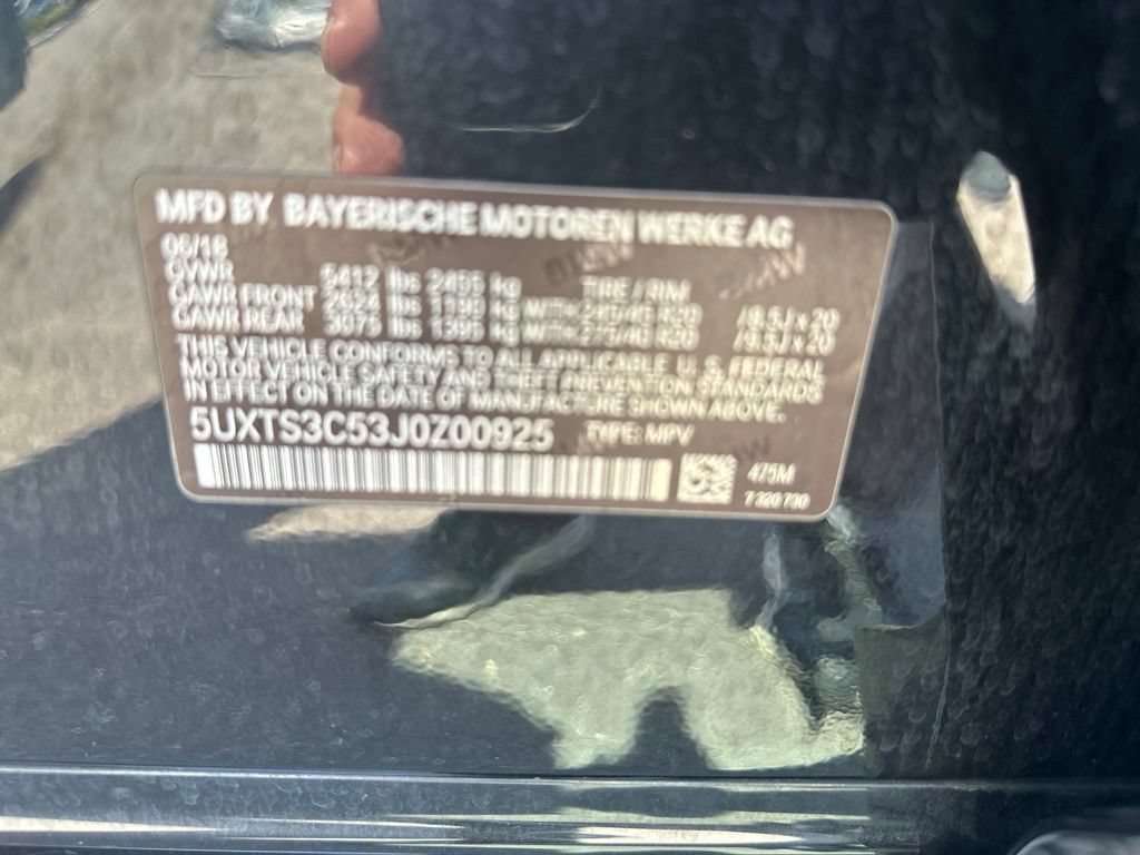 Used 2018 BMW X3 M40i w/ Premium Package AWD/4WD image 20