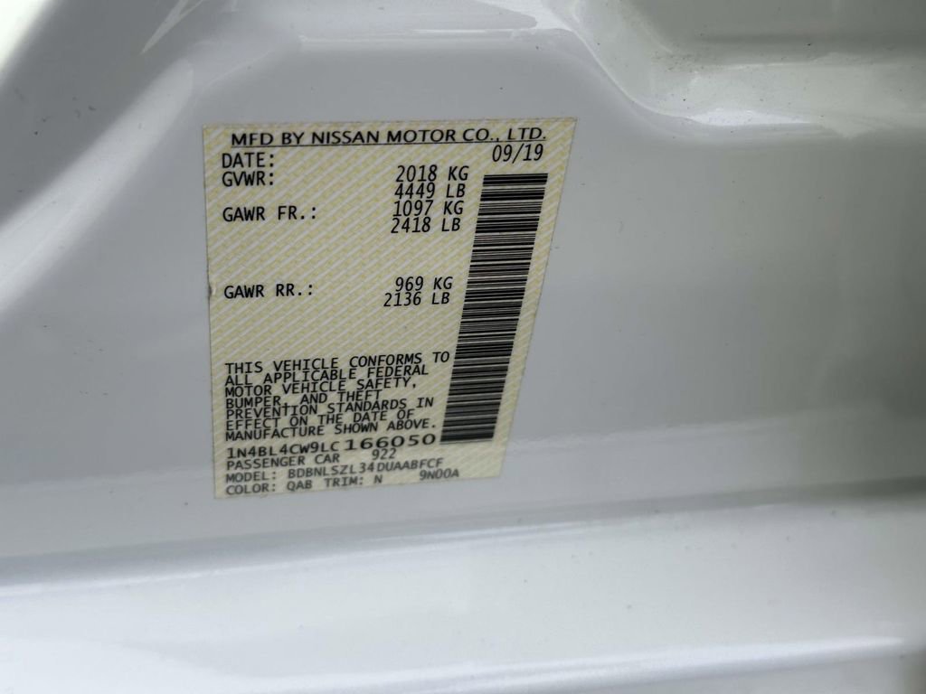 Used 2020 Nissan Altima 2.5 SR w/ Premium Package image 17