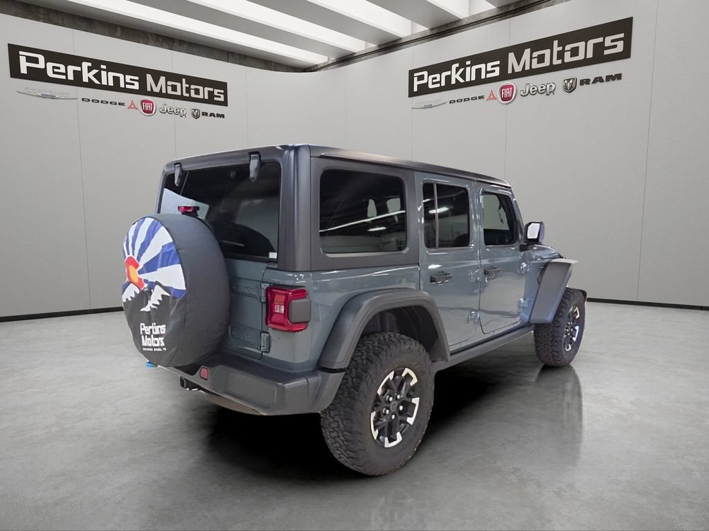 Certified 2025 Jeep Wrangler Unlimited Rubicon 4xe w/ Convenience Group AWD/4WD image 5