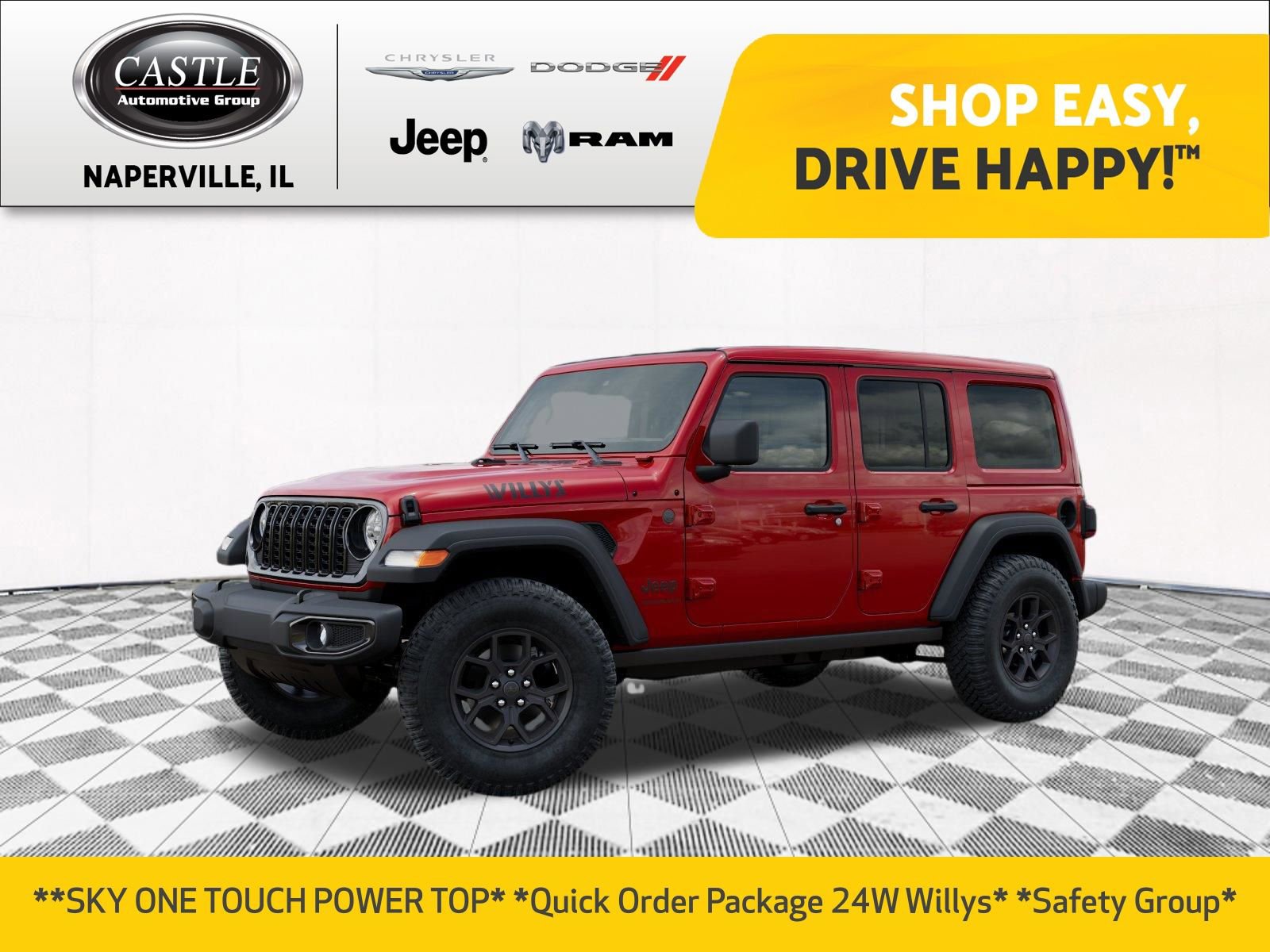 New 2025 Jeep Wrangler Willys image 1