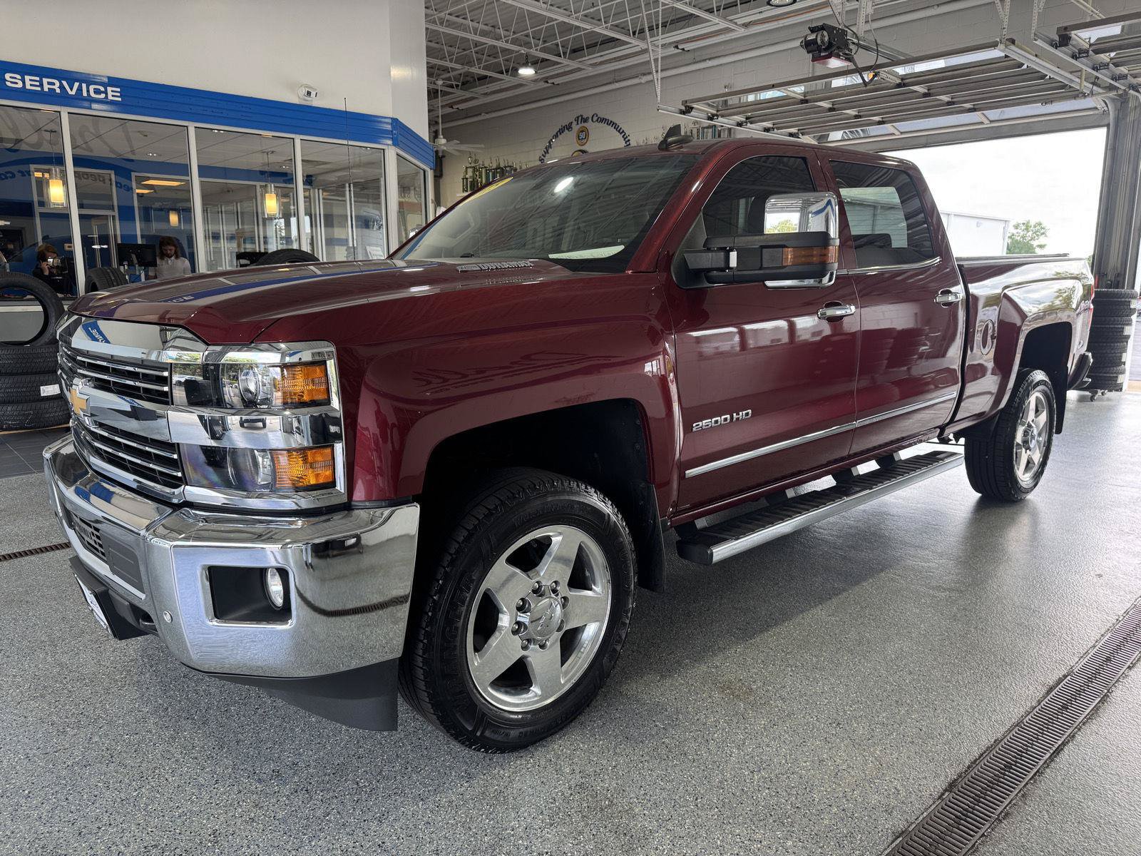 Used 2015 Chevrolet Silverado 2500 LTZ w/ Duramax Plus Package AWD/4WD image 4