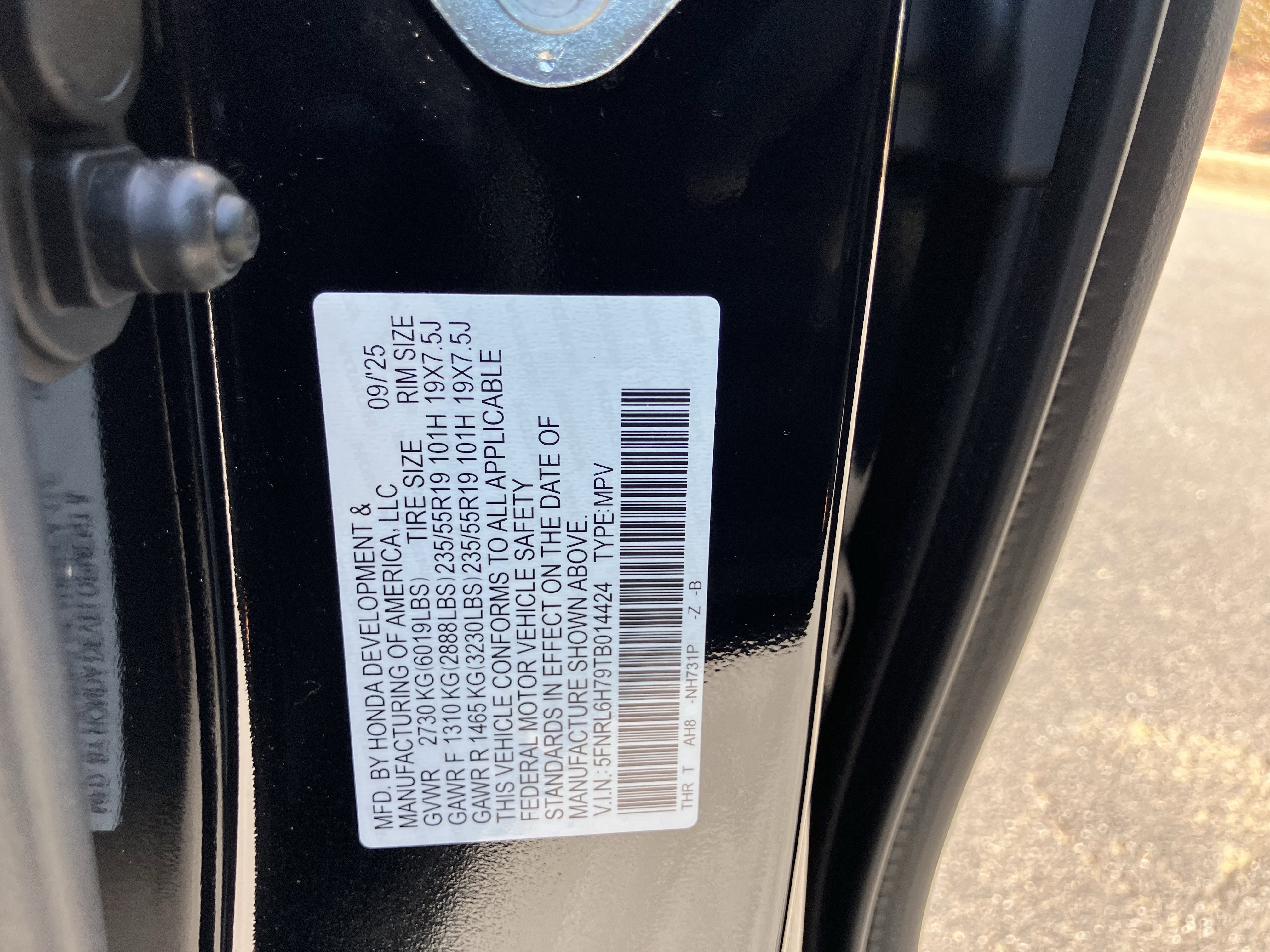 Certified 2026 Honda Odyssey Sport-L image 37