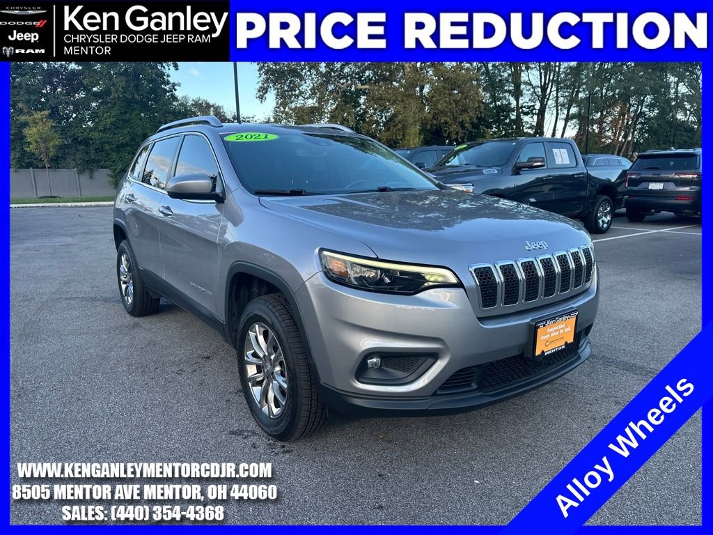 Certified 2021 Jeep Cherokee Latitude Lux w/ Sun & Sound Group