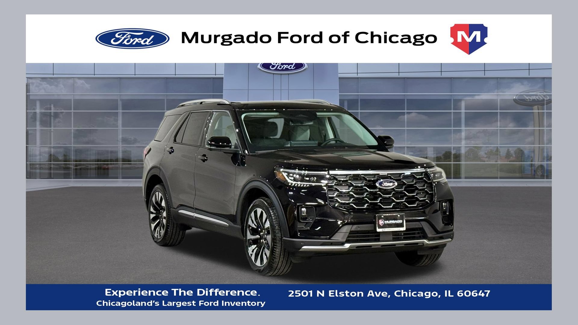 New 2026 Ford Explorer Platinum w/ LUX Leather Package AWD/4WD 360° Tour