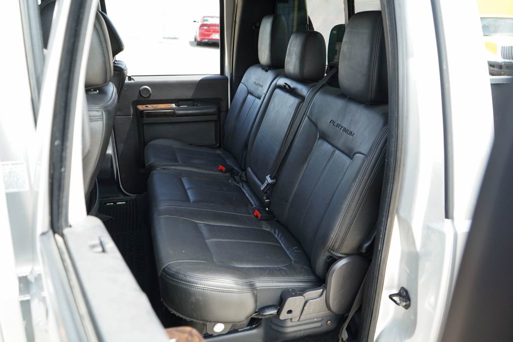 Used 2015 Ford F350 Platinum w/ Snow Plow Prep Package AWD/4WD image 9