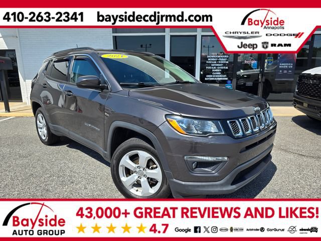 Used 2021 Jeep Compass Latitude w/ Mopar Graphics Package AWD/4WD image 1