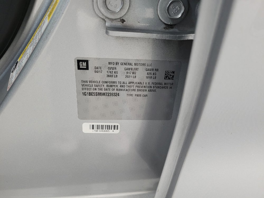 Used 2017 Chevrolet Cruze LT w/ Convenience Package image 33